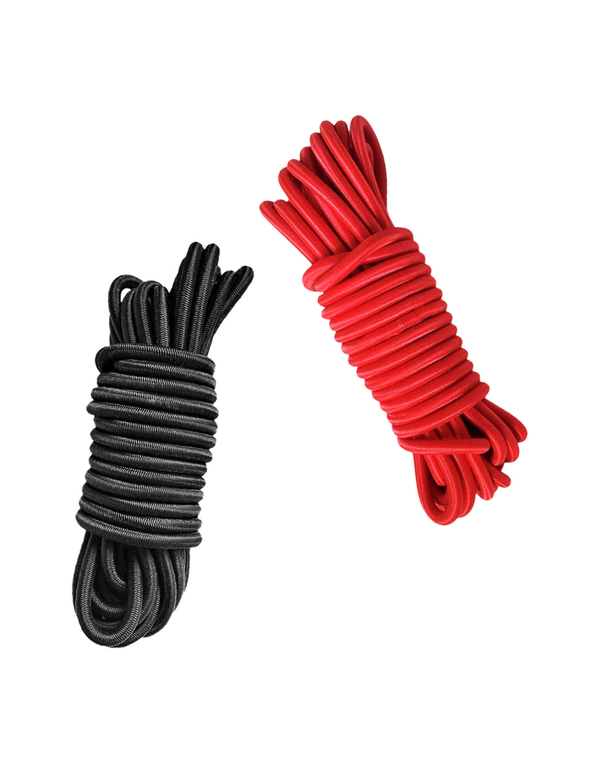 CUERDA AMARRE BONDAGE ROJO O NEGRO