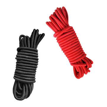 CUERDA AMARRE BONDAGE ROJO O NEGRO - imagen 1