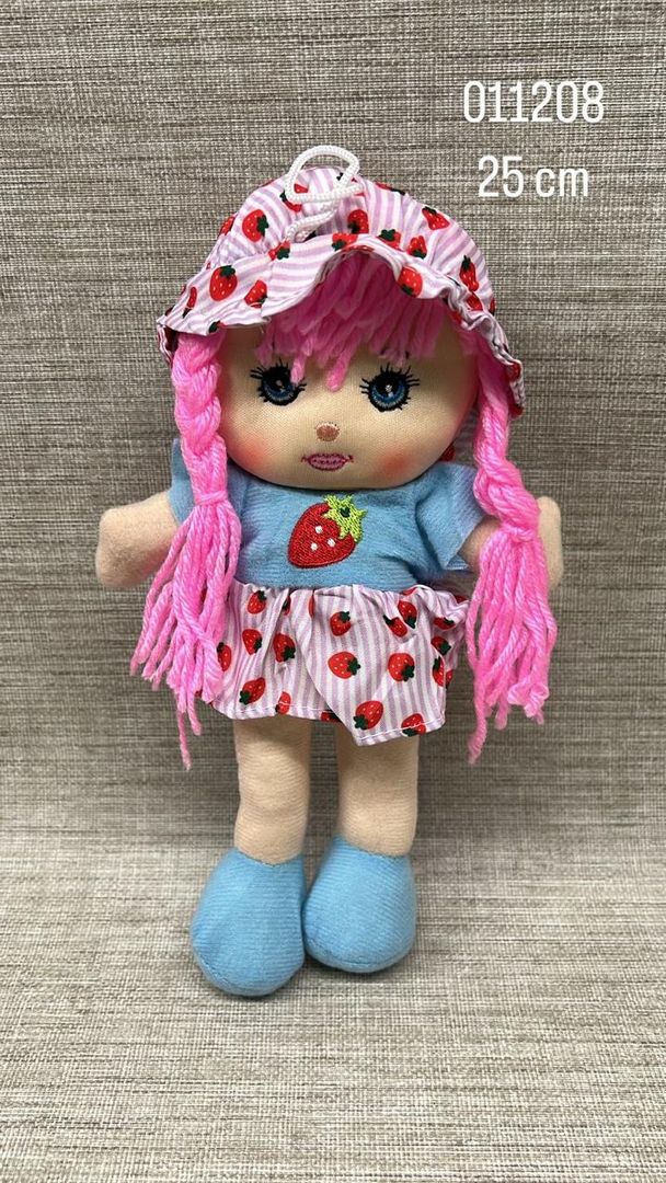 MUÑECA BORDADA 25 CM 