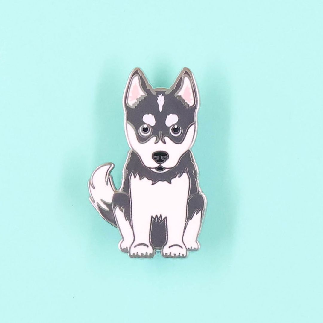 PIN HUSKY GRIS
