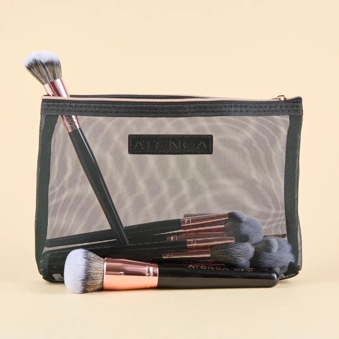 SET DE BROCHAS OJOS Y ROSTRO X12 ATENEA