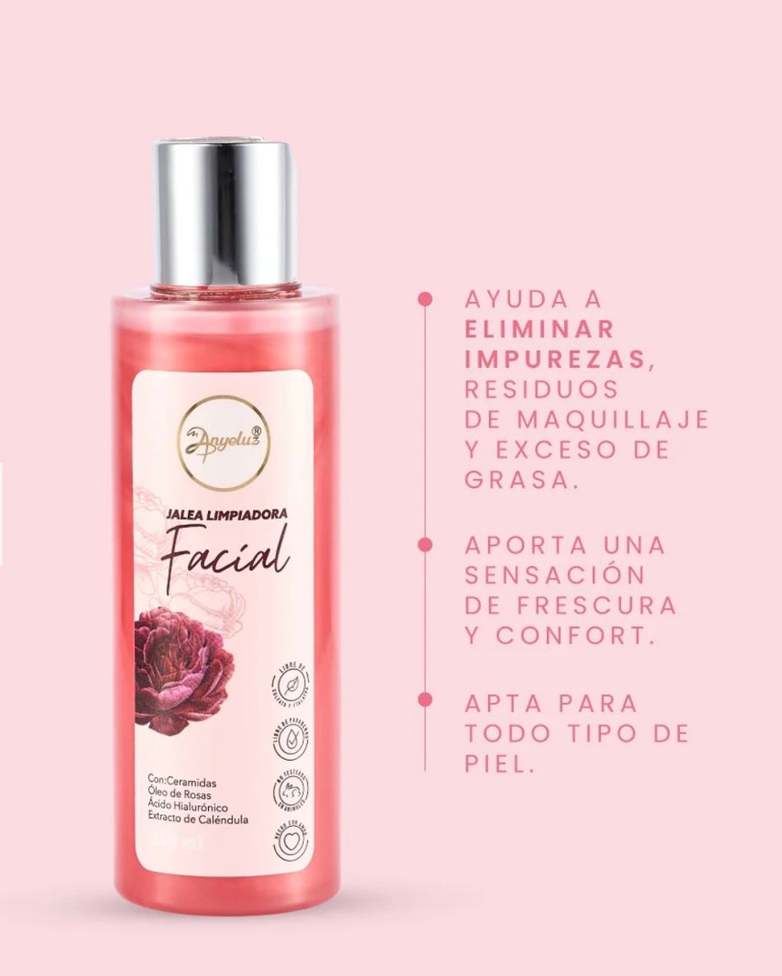 Jalea limpiadora facial 