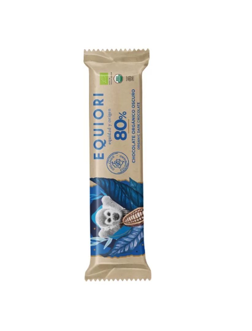 EQUIORI CHOCOLATE 80% X 11GR