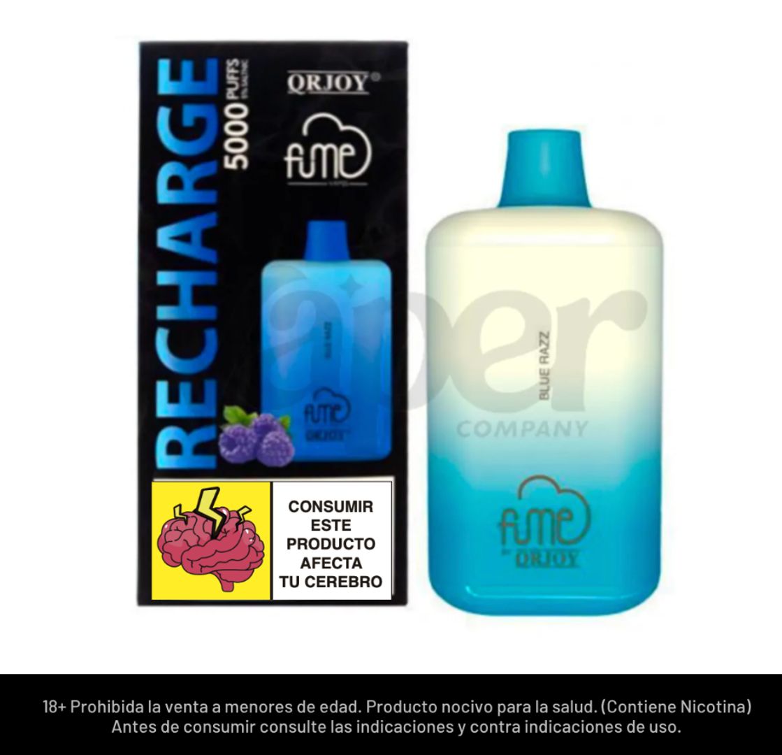 Fume Recharge Blue Razz 5000 Puffs
