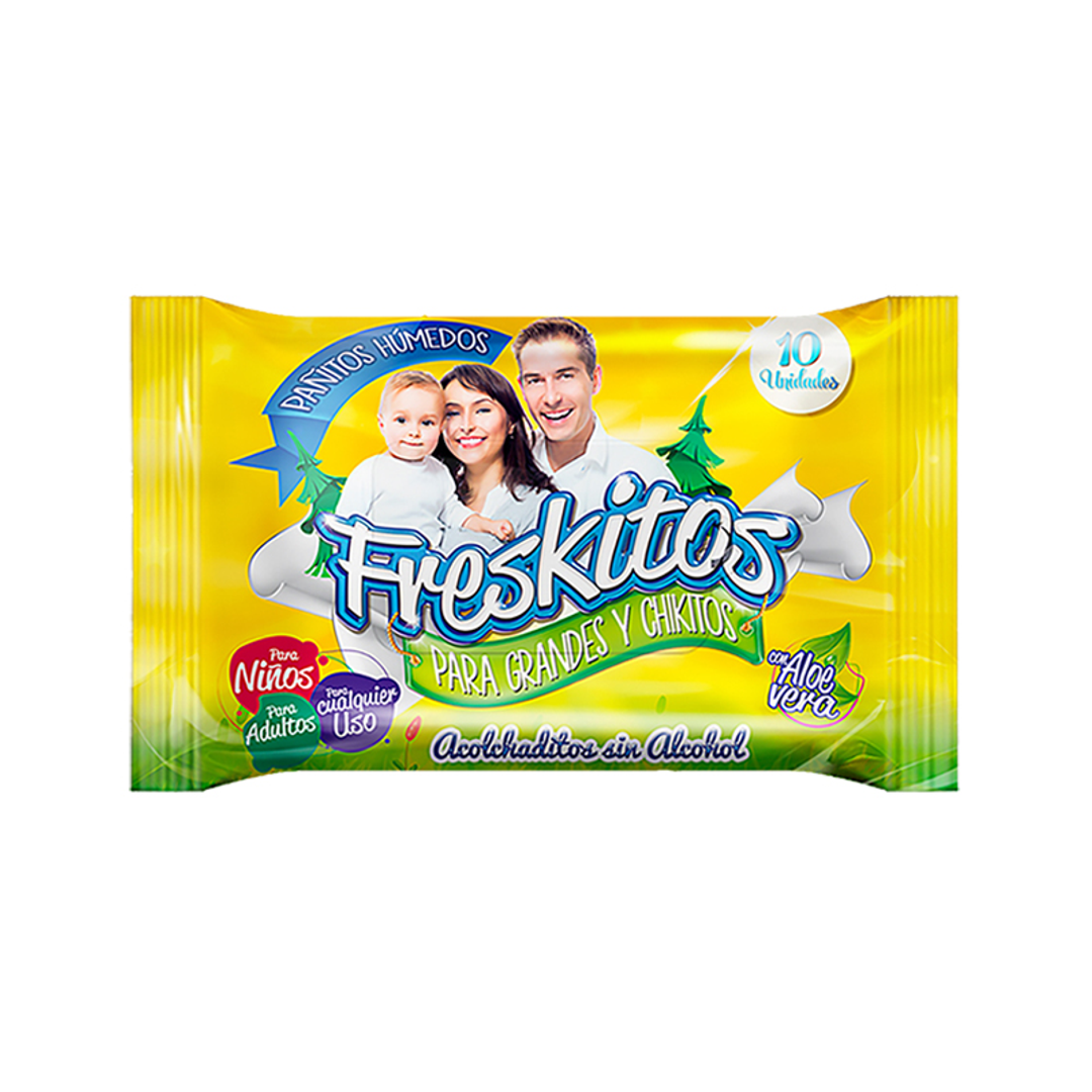 PAÑITOS HUMEDOS FREKITICOS*10UND