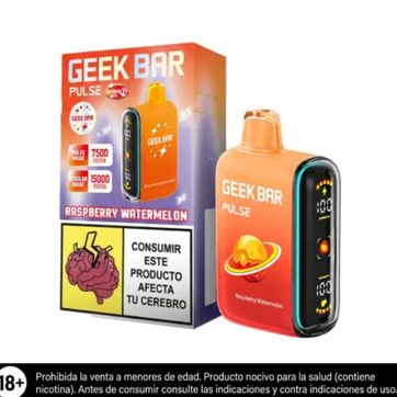 Imagen del producto Geek Bar Pulse Raspberry Watermelon 15.000 Puffs