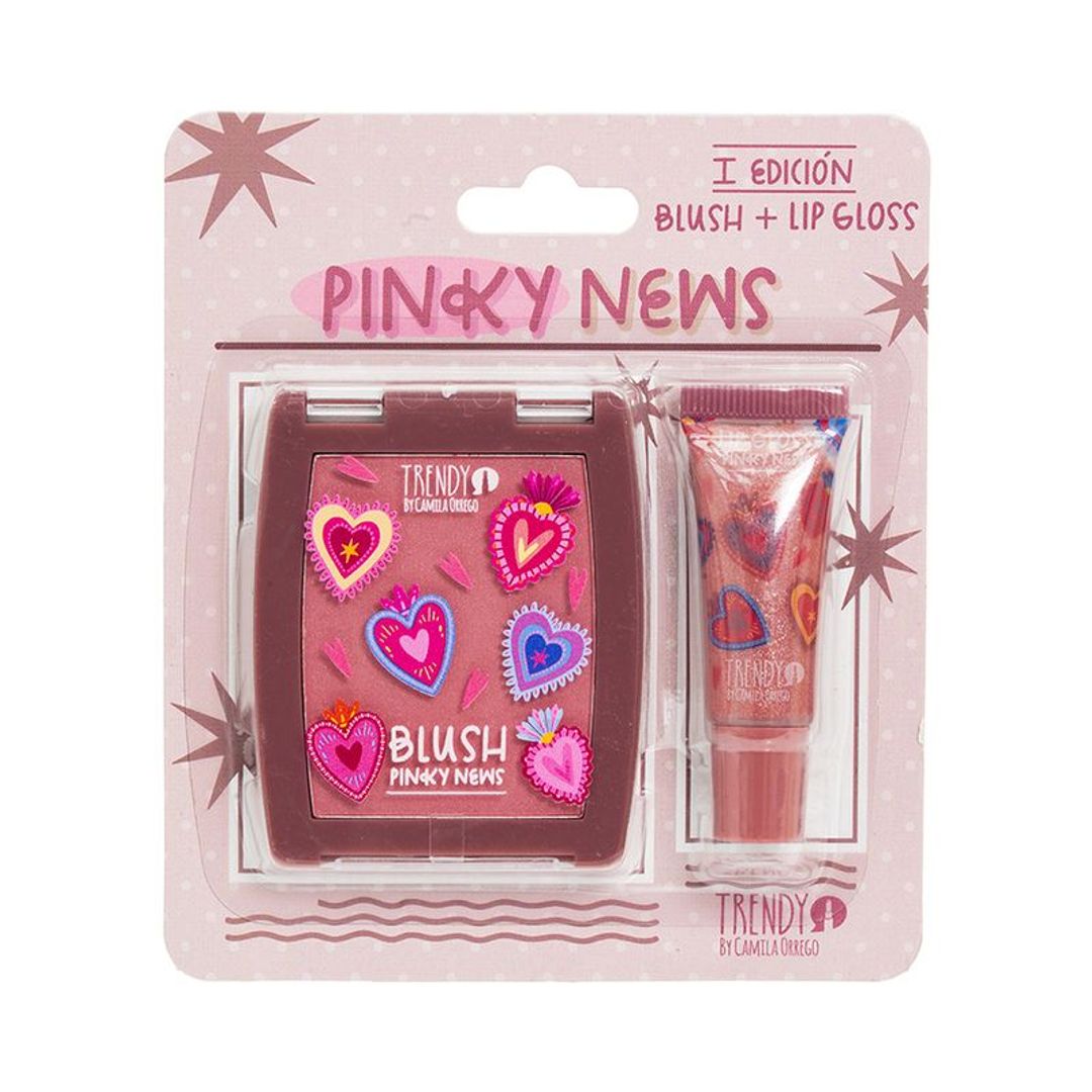 Kit Rubor y Gloss Pinky News