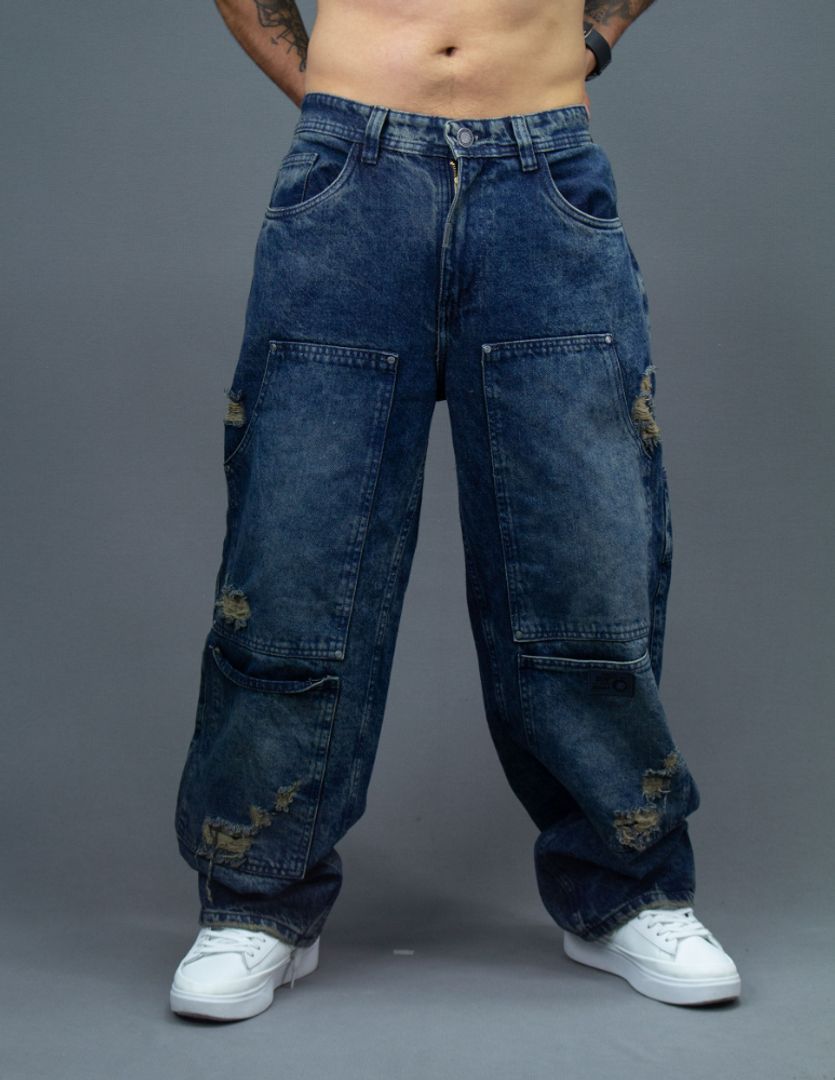 JEANS BAGGY CARGO EXTRA