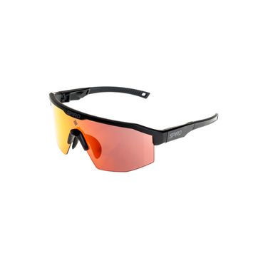Gafas Deportivas SPIRO RECON - Negras/Rojo - imagen 2