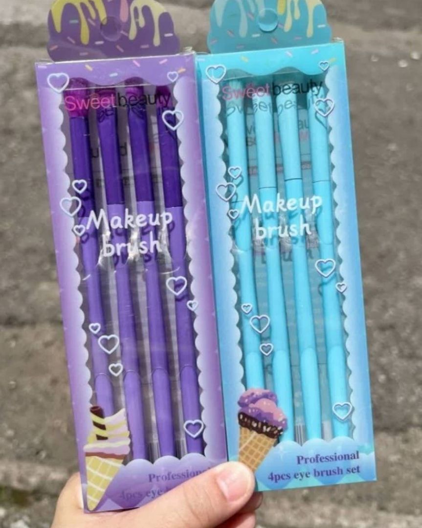 435-A SET POR 4 BROCHAS  SWEET BEAUTY
