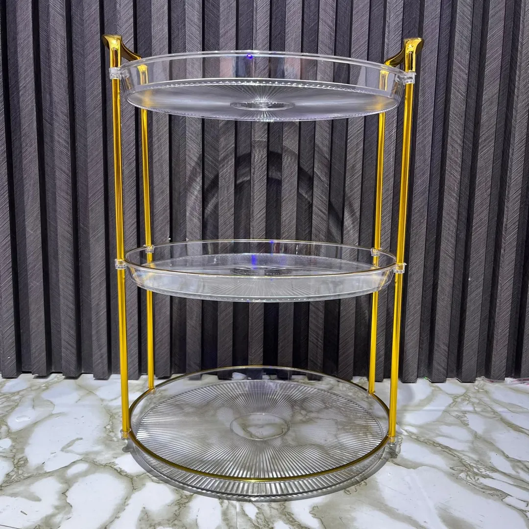 BASE REDONDA ORGANIZADORA DE POSTRES 