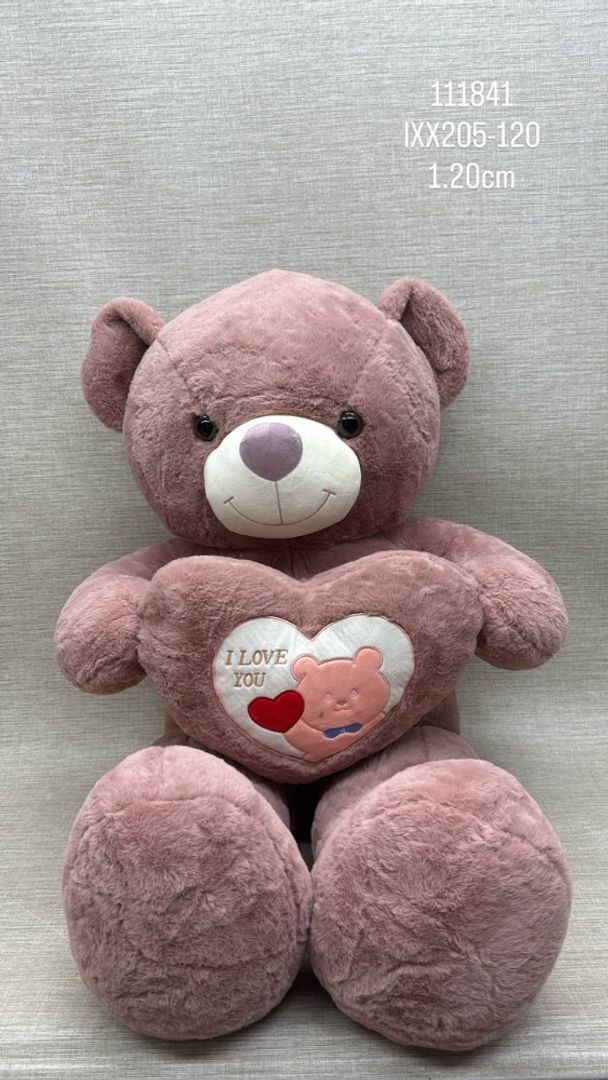OSO PATAS LARGAS CORAZON 1.20 CM