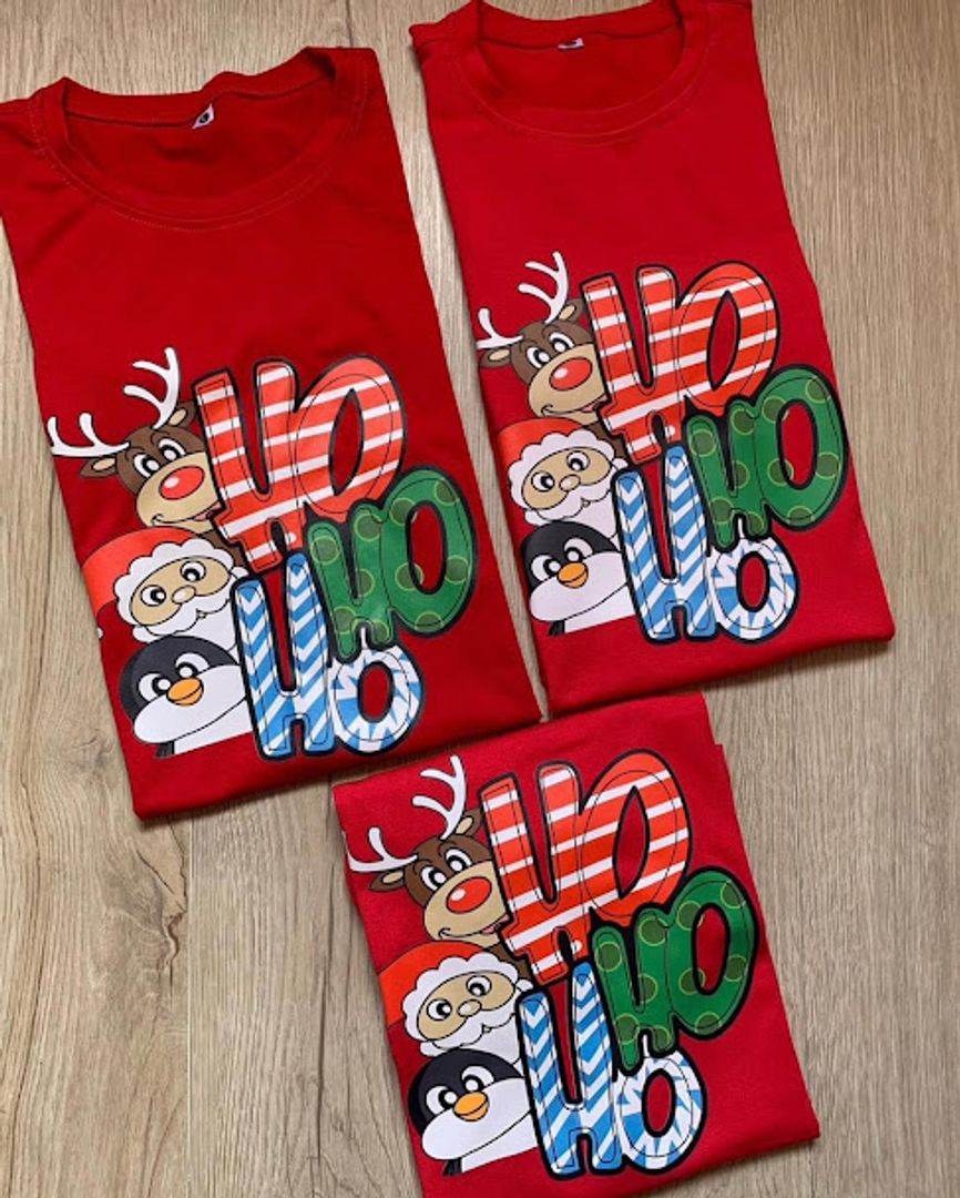 CAMISETAS NAVIDEÑAS FAMILIA 