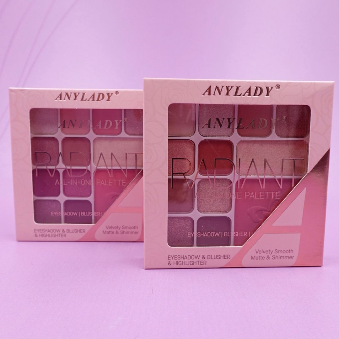 PALETA DE SOMBRAS RADIANT ANYLADY