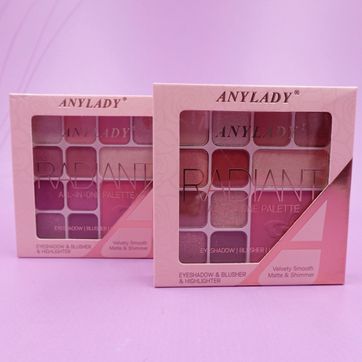PALETA DE SOMBRAS RADIANT ANYLADY - imagen 1