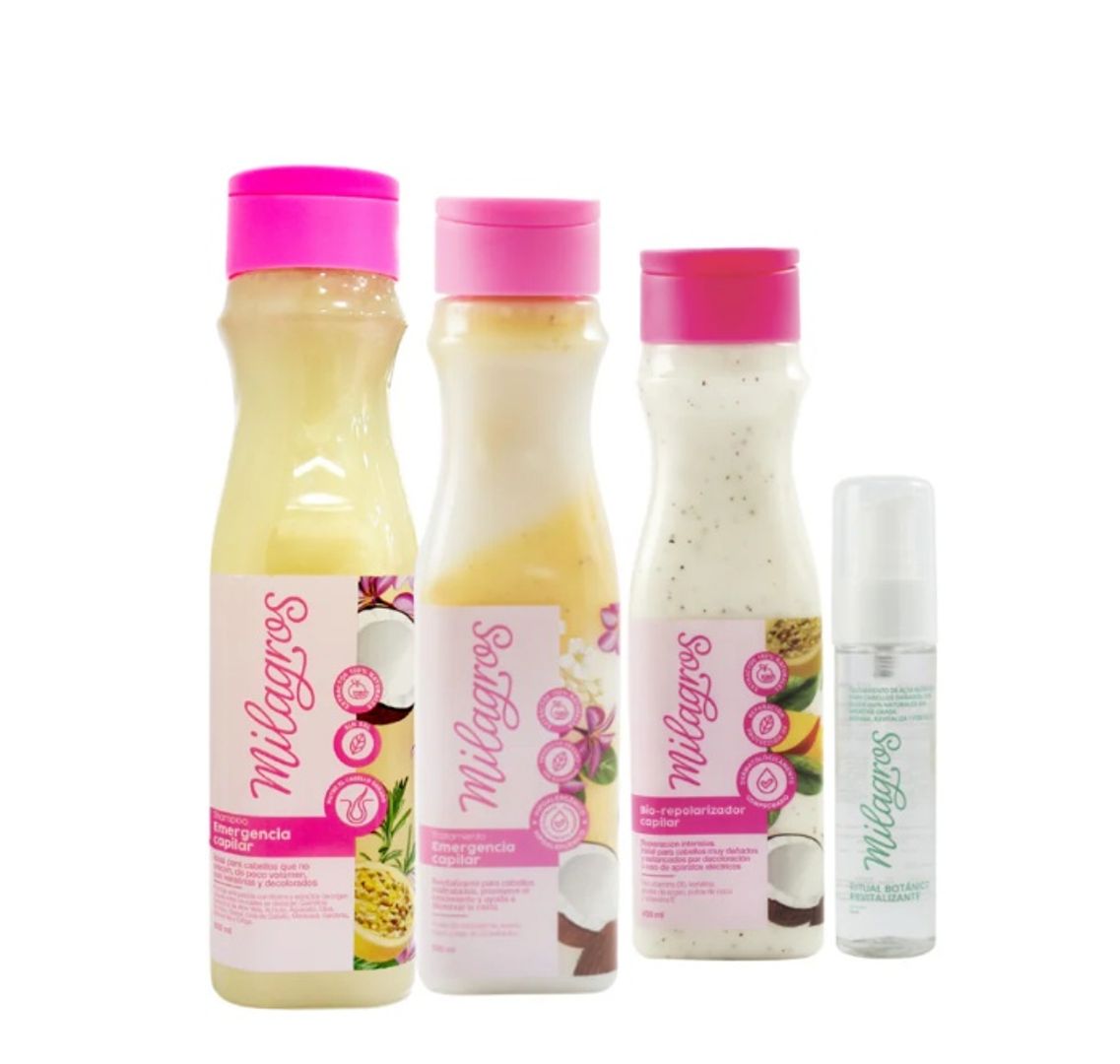 Kit 4 pack Emergencia Capilar