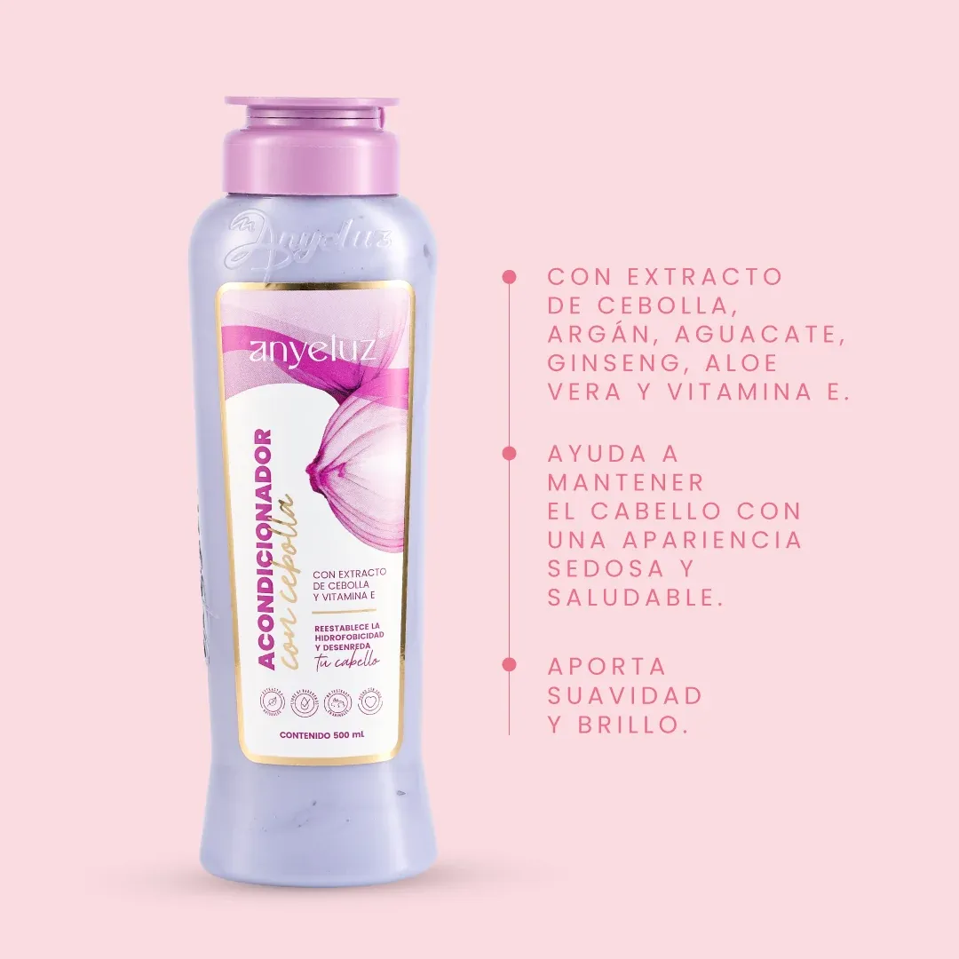 Acondicionador con cebolla 
