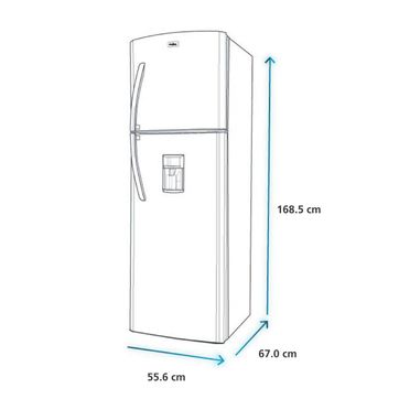 NEV MABE 250 LTS NO FROST INOX	 - imagen 2
