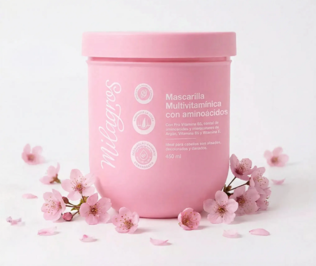 MASCARILLA MULTIVITAMÍNICA CON AMINOÁCIDOS MILAGROS