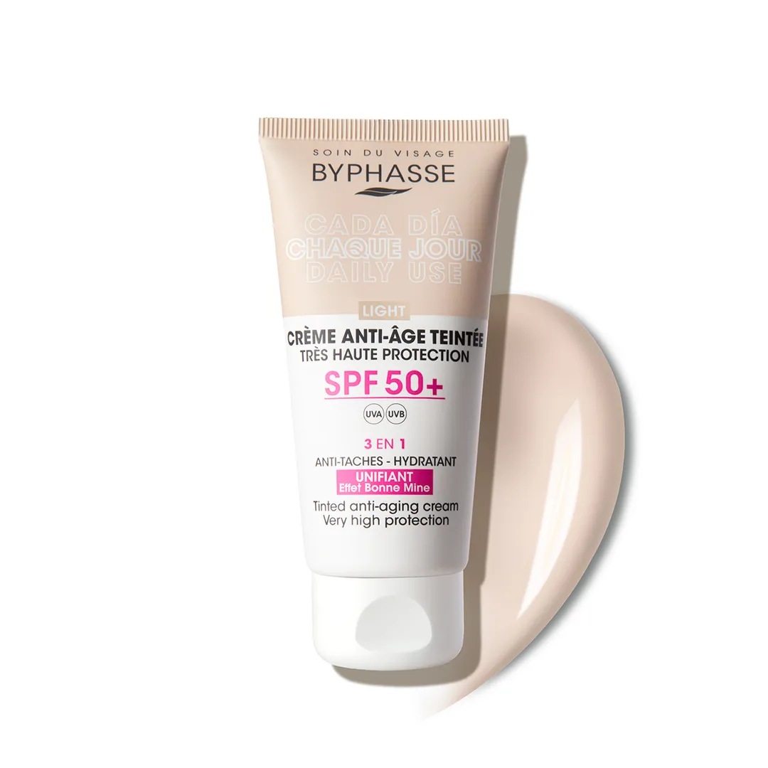 CREMA FACIAL CON COLOR SPF 50 BYPH LIGHT
