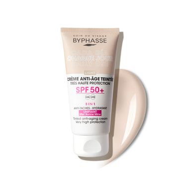 Imagen del producto CREMA FACIAL CON COLOR SPF 50 BYPH LIGHT