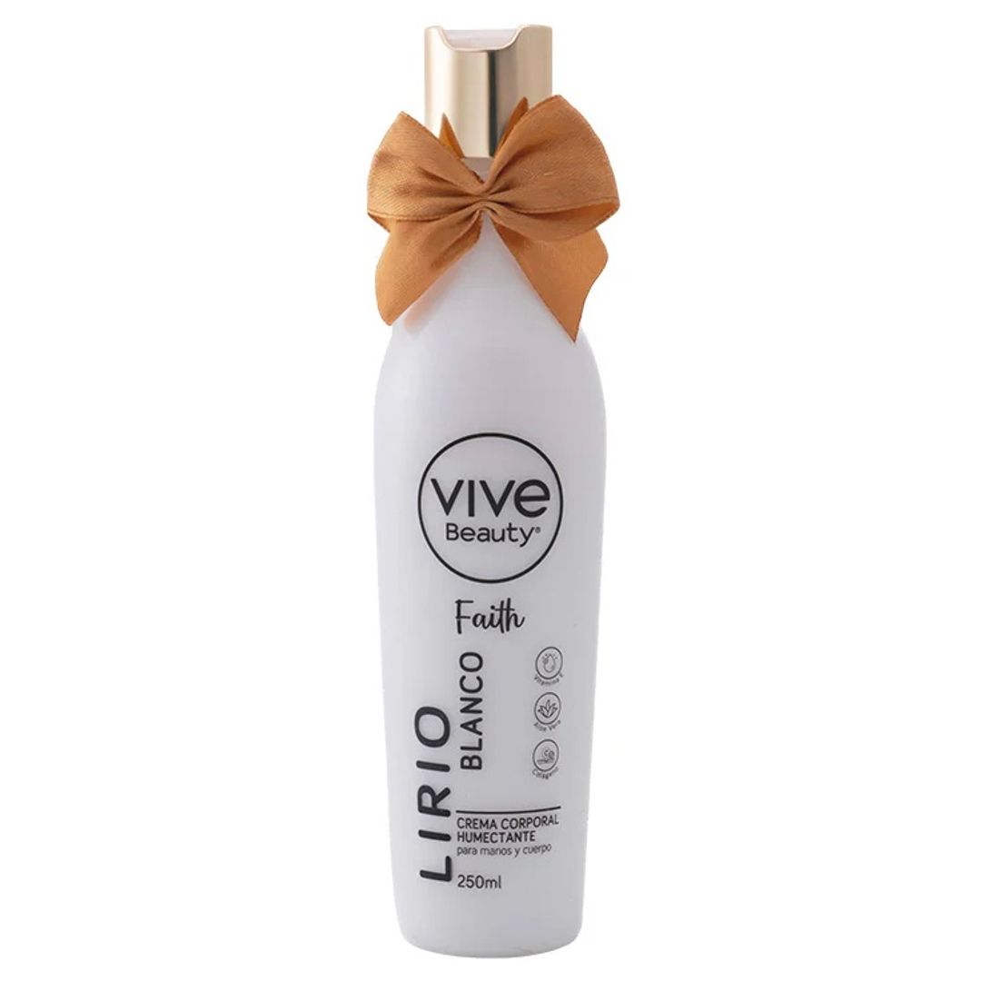 CREMA CORPORAL LIRIO BLANCO VIVE BEAUTY - 250ML