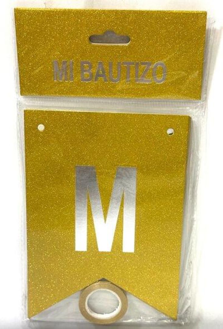 GUIRNALDA ESCARCHADA BAUTIZO