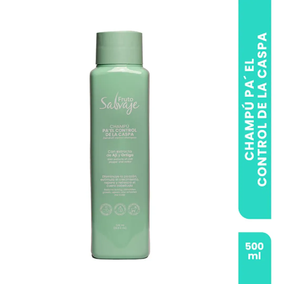 SHAMPOO CONTROL CASPA 500ML FRUTO SALVAJE