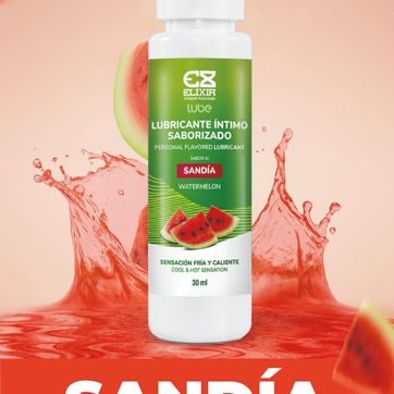 Imagen del producto Lubricante Saborizado Sandía Elixir x 30 ML