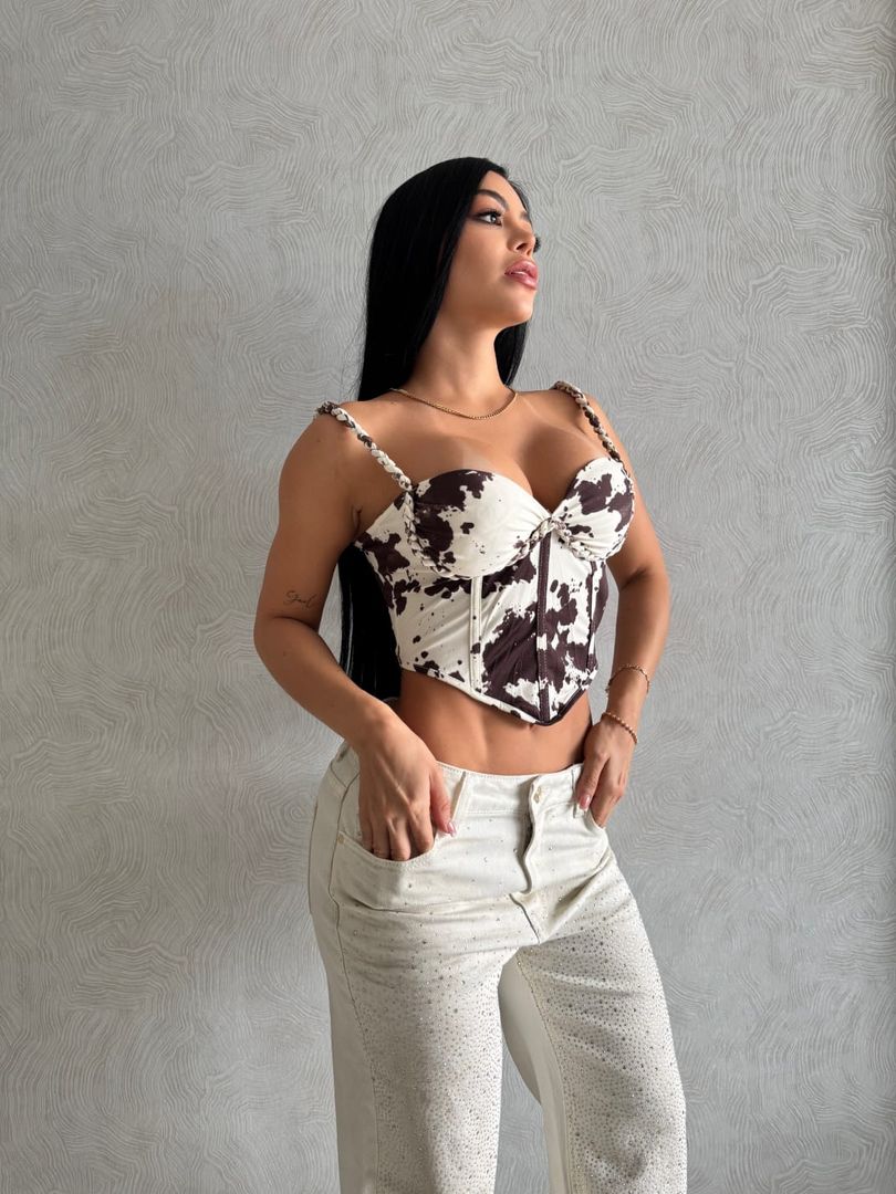 CROPTOP CORSET AMERICANO