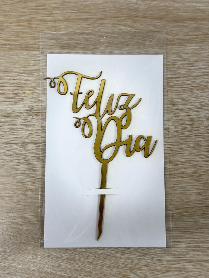 000 TOPPER MEDIANO "FELIZ DÌA"