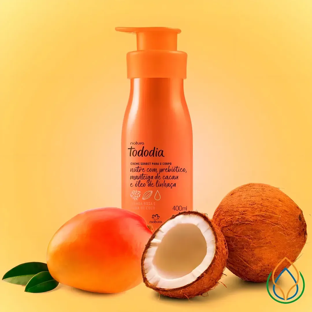 Crema Corporal Tododia Mango Rosa Y Agua De Coco