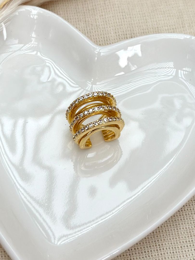 Earcuff grande circonias 