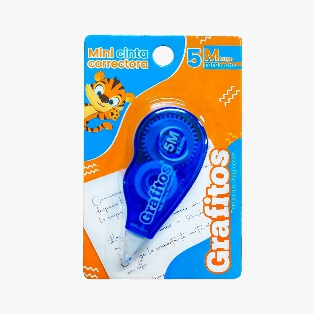CORRECTOR EN CINTA GRAFITO