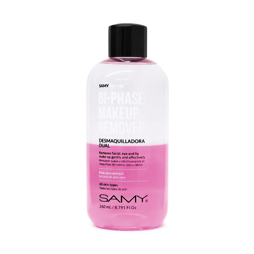 DESMAQUILLADORA DUAL 260ML SAMY 