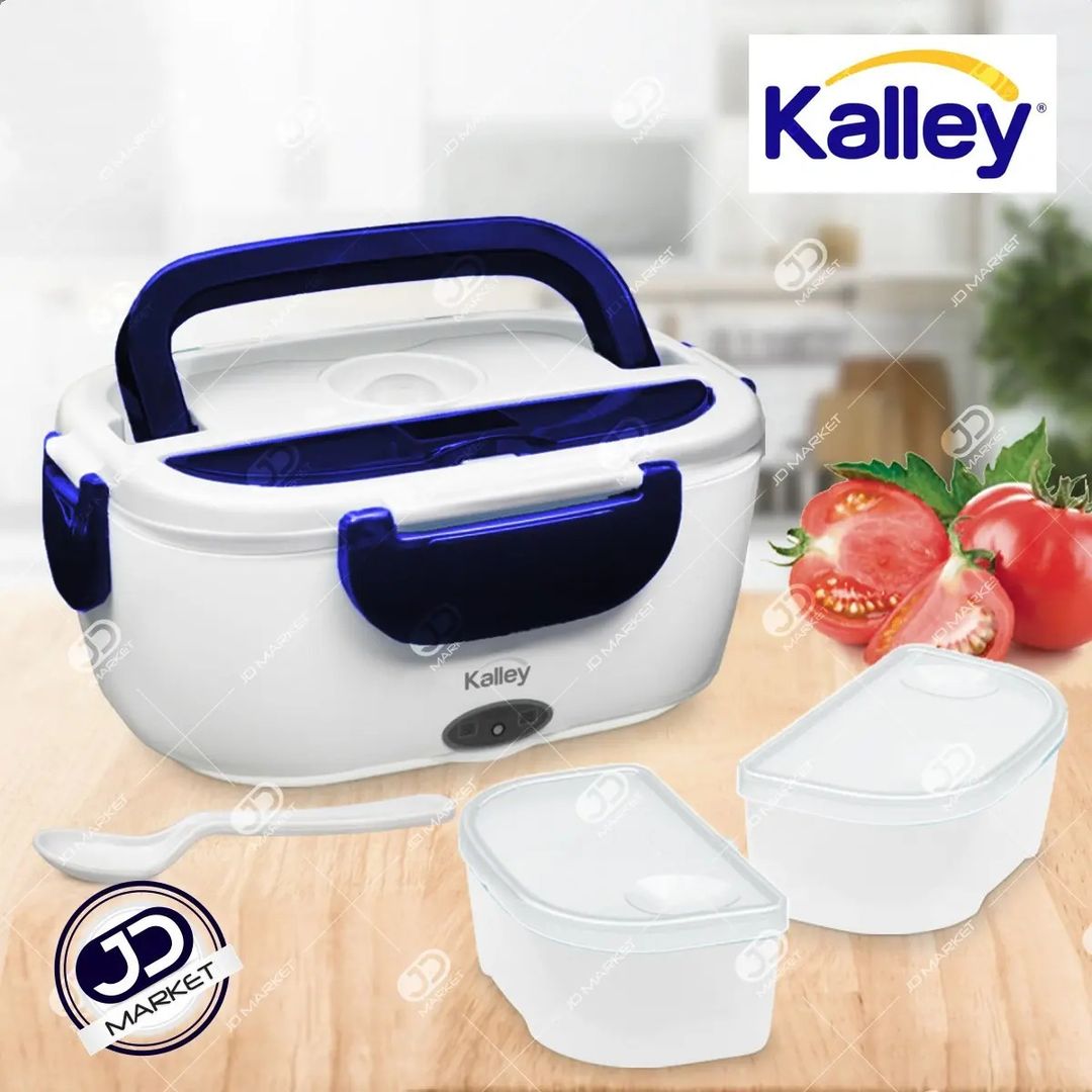 Lonchera Eléctrica Kalley K-MLE60A2 Blanco-Azul
