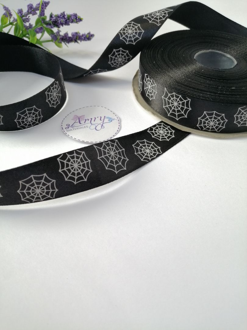 Satin 2cm Tela araña
