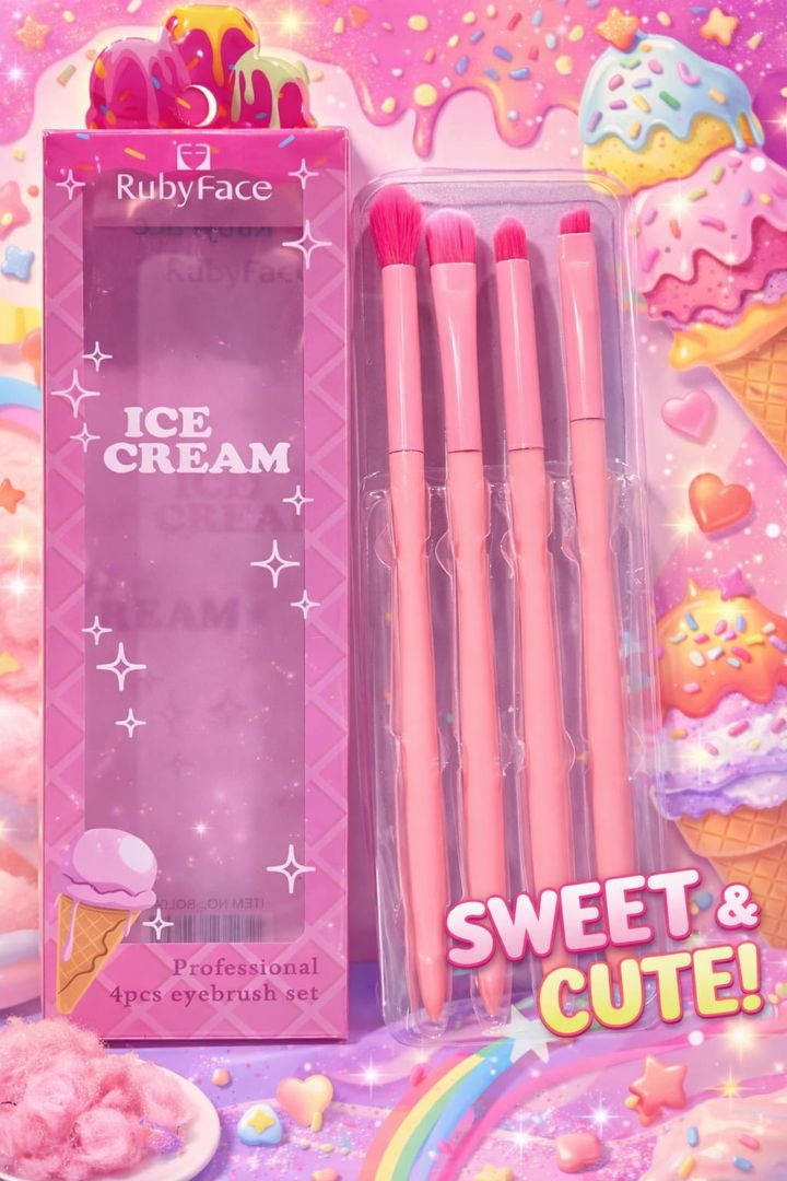 SET DE BROCHAS DE SOMBRAS – RUBY FACE 	 BQL04 
