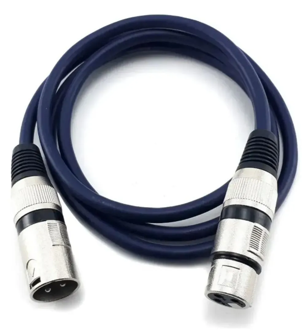 Cable Micrófono DIGITAL XLR Cannon macho a XLR Cannon hembra