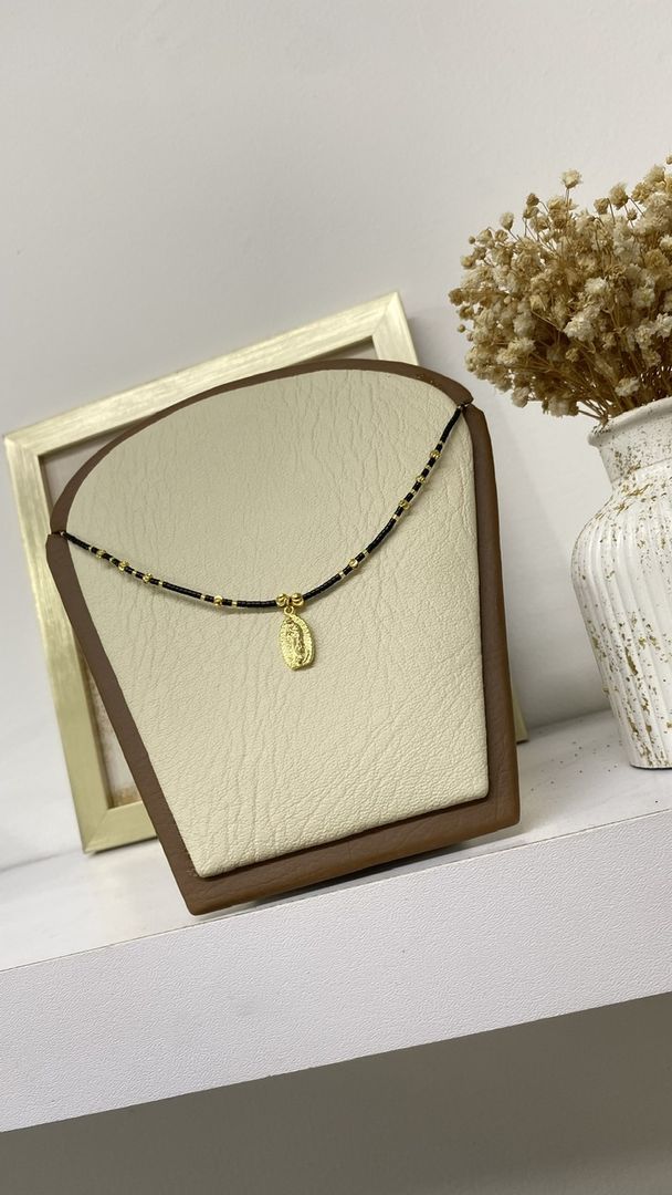 Choker Guadalupe miyuki y italiano 3mm 
