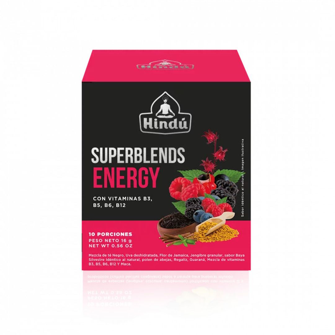 INFUSION HINDU SUPERBLENDS ENERGY*10