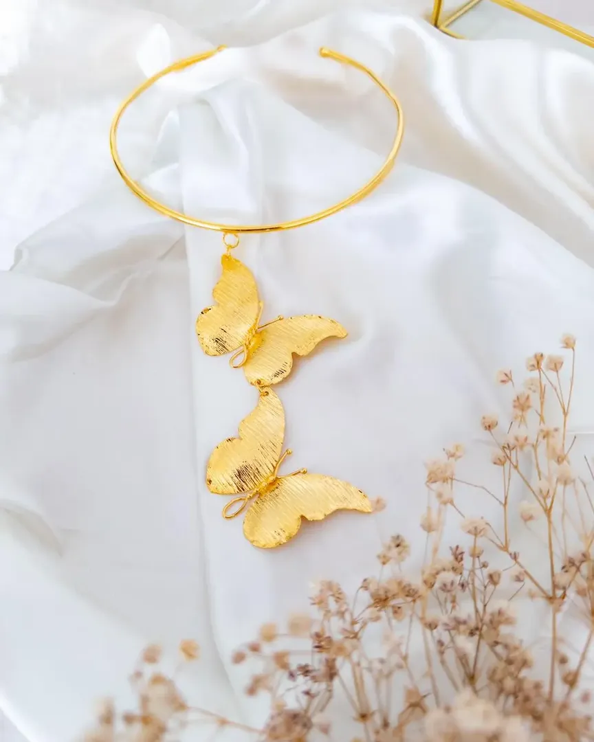 CHOKER PECTORAL MARIPOSA BEATA - ITIEL