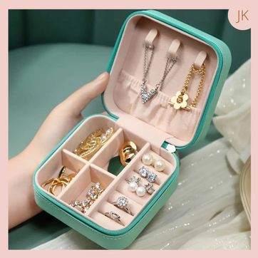 JOYERO CUERO PU CUADRADO - imagen 1