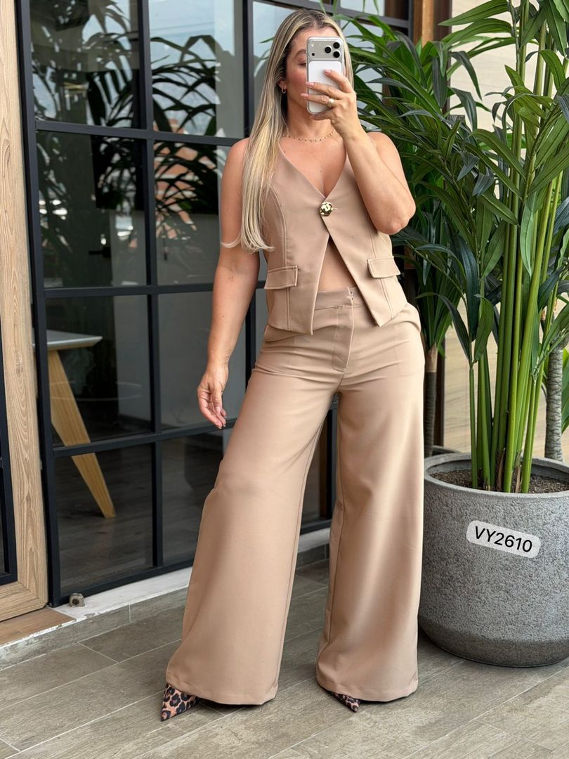 SET CHALECO Y PANTALON ALKALA VY2610