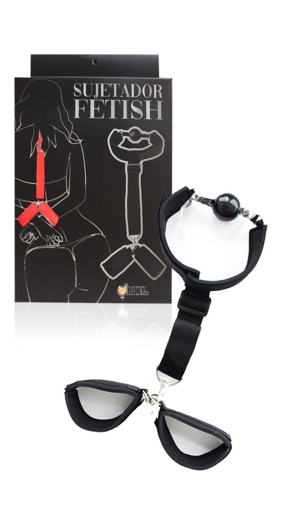 SUJETADOR CON MORDAZA