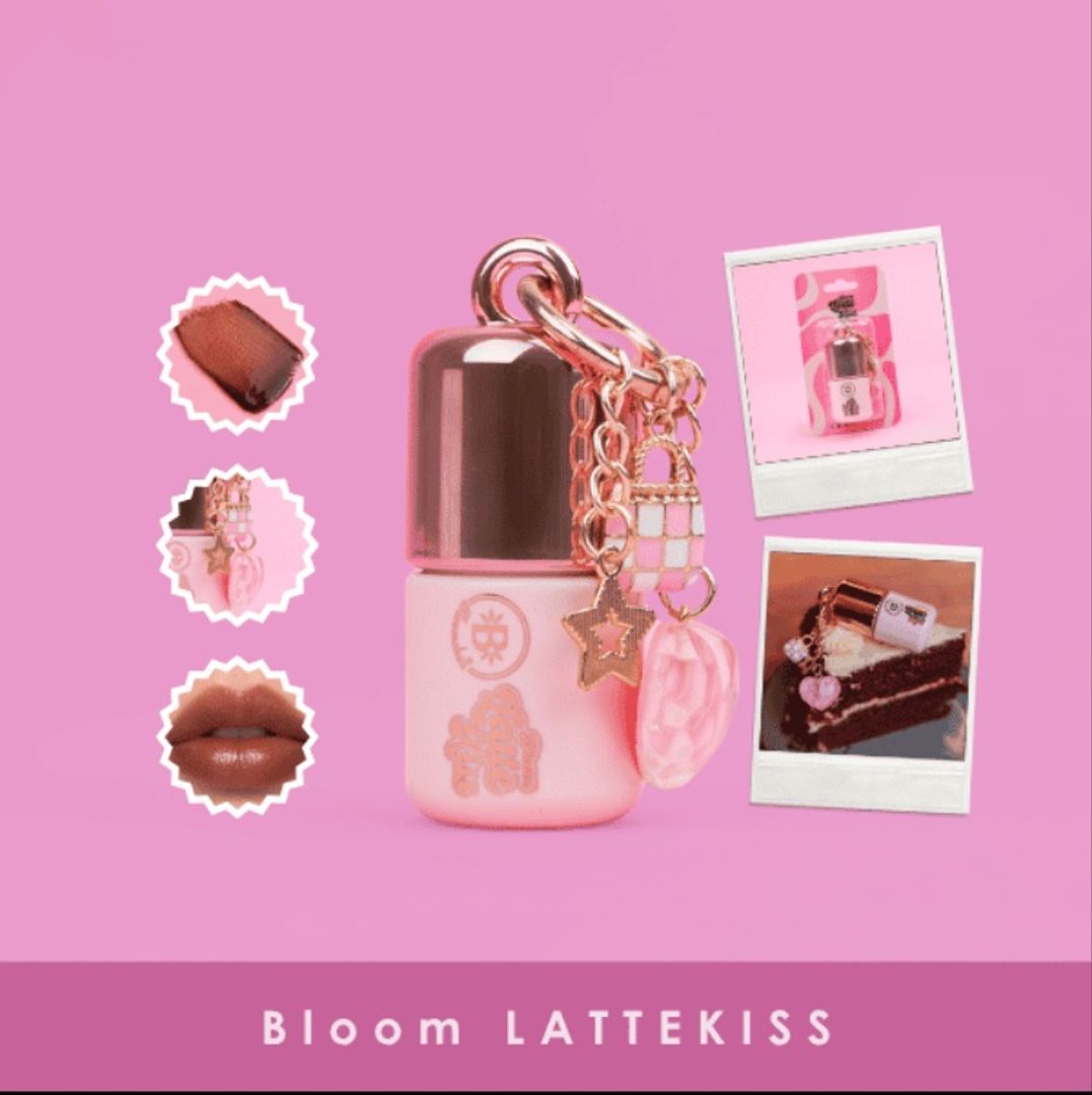 Bloom latte kiss (brillo labial)