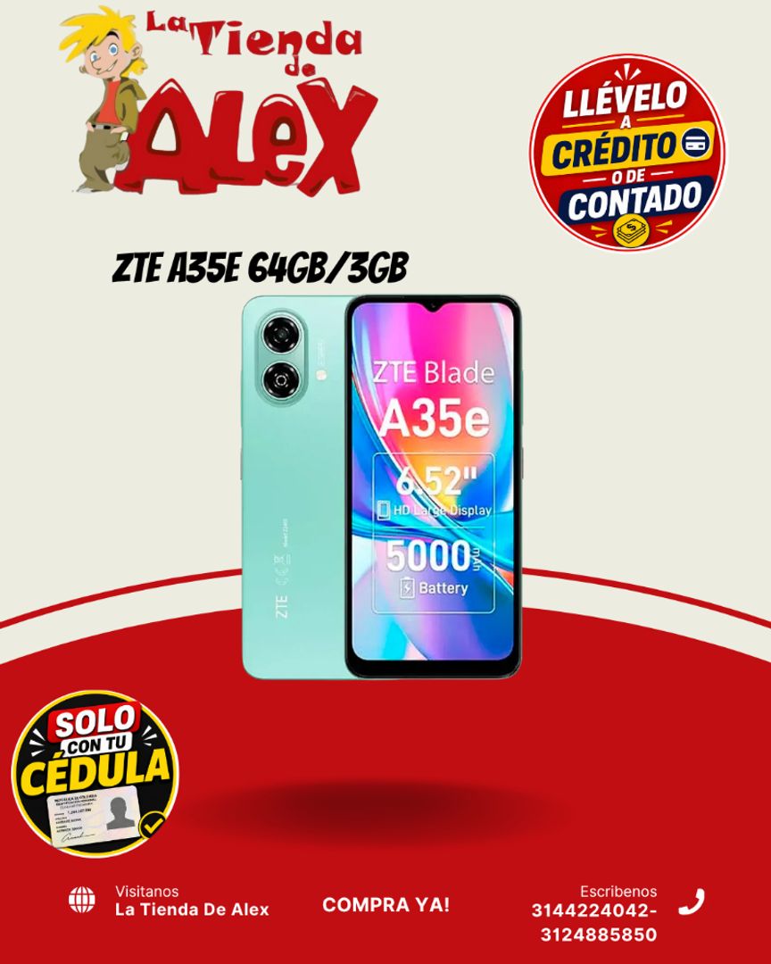 ZTE A35e 64GB/3GB