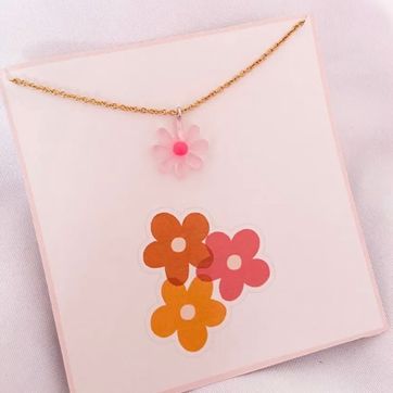 Imagen del producto CADENITA FLOR ROSA