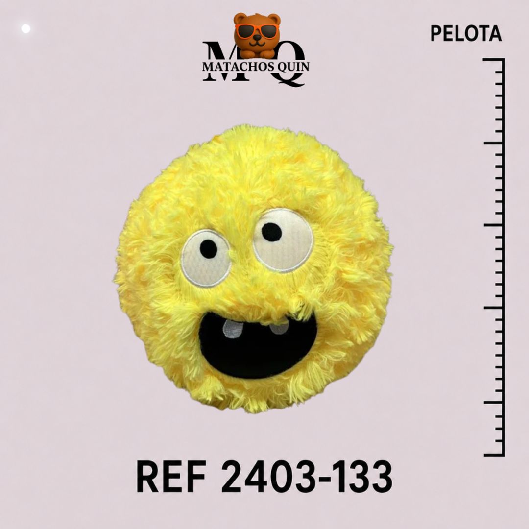 PELOTA DE PELUCHE SURTIDA