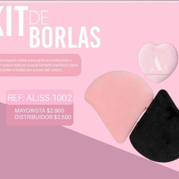 773- SET DE BORLAS *2 Y DEDAL ROSE  - imagen 1